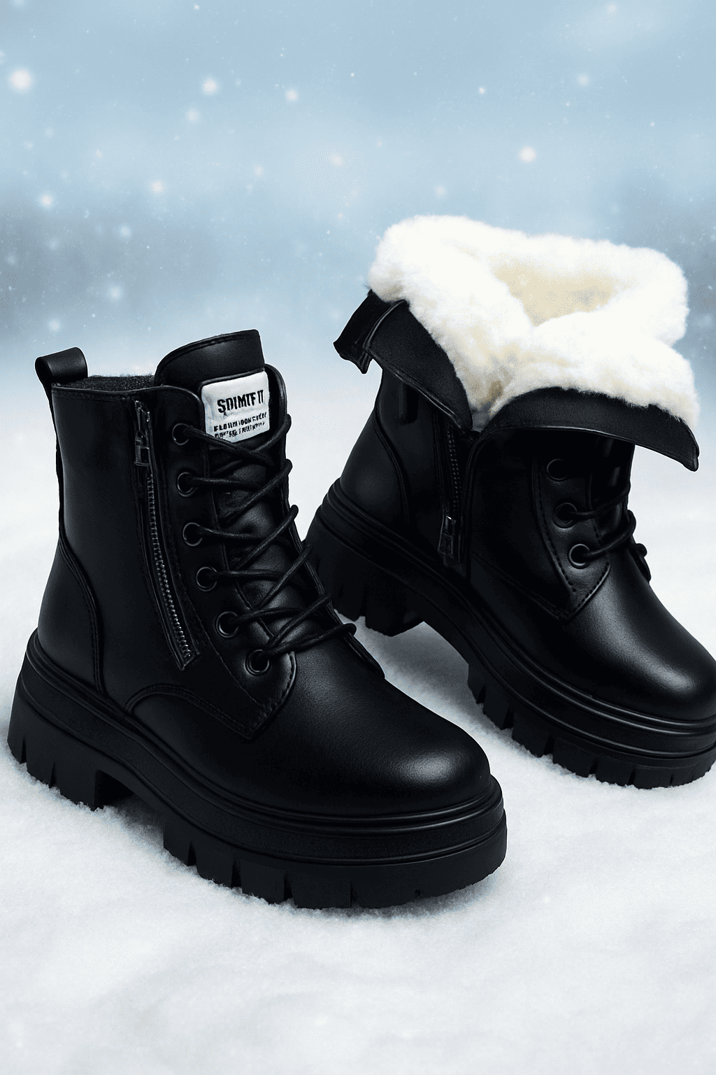 BLACK FRIDAY - Anfibi invernali in pelle